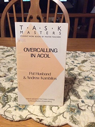 Overcalling in Acol