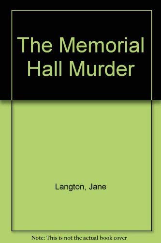 The Memorial Hall Murder