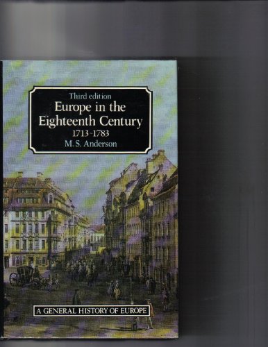 Europe in the Eighteenth Century, 1713-83
