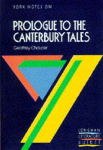 The Prologue to The Canterbury Tales