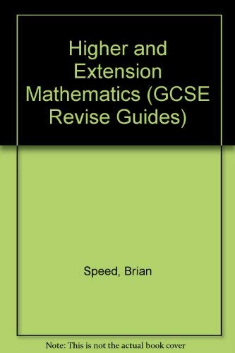 Higher and Extension Mathematics