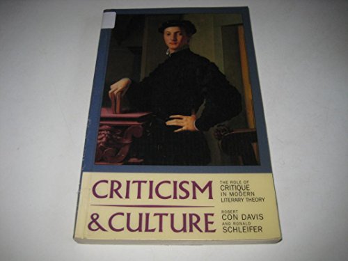 Criticism and Culture