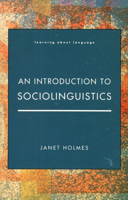 An Introduction to Sociolinguistics