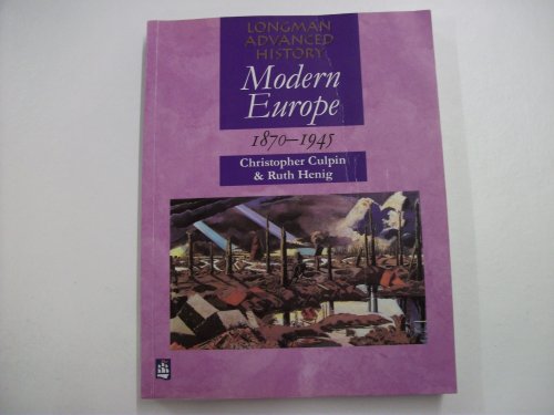 Modern Europe 1870-1945