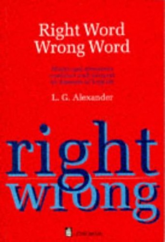 Right Word Wrong Word Paper