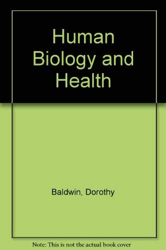 Human Biology and Health