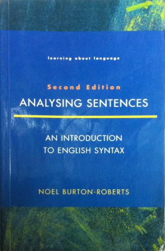 Analysing Sentences