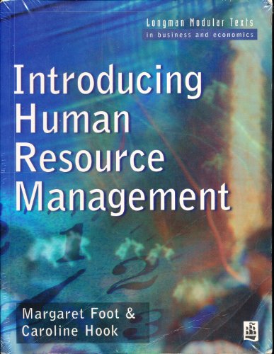 Introducing Human Resource Management