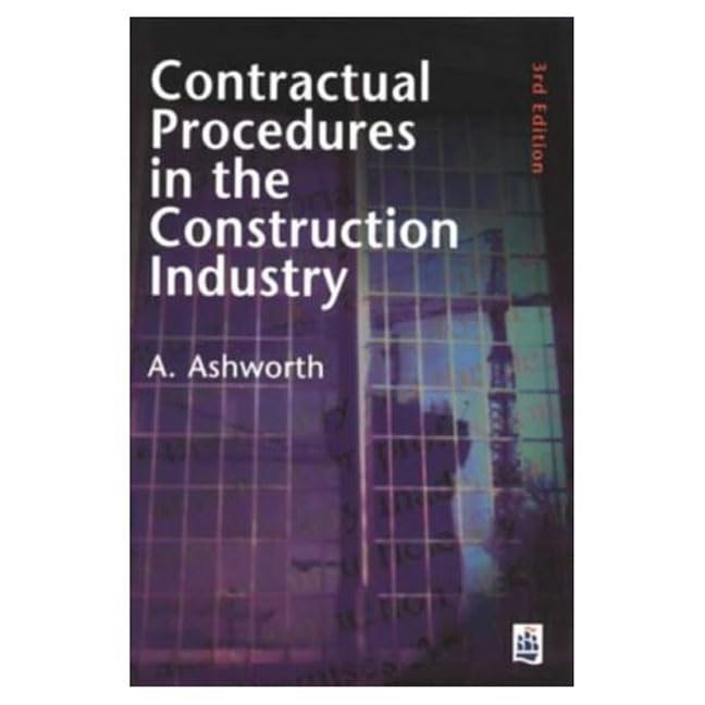 Contractual Procedures in the Construction Industry