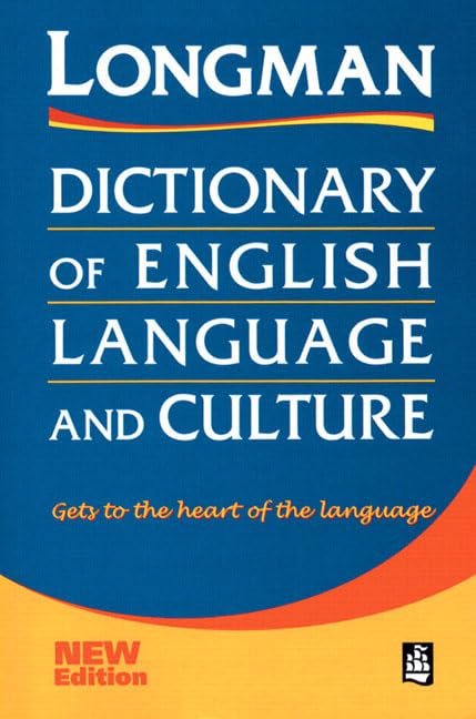 Longman Dictionary of English Language and Culture Paper, 2nd. Edition