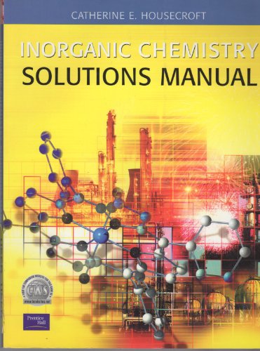 Inorganic Chemistry Solutions Manual