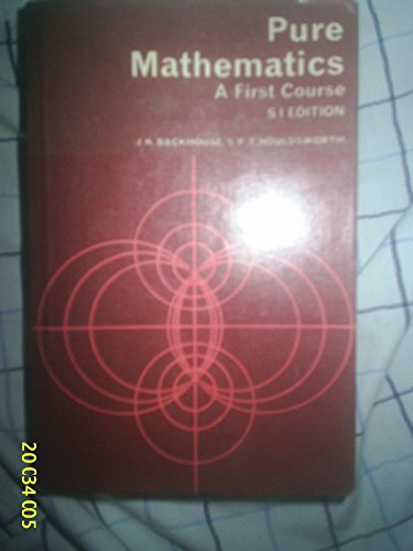 Pure mathematics: A first course