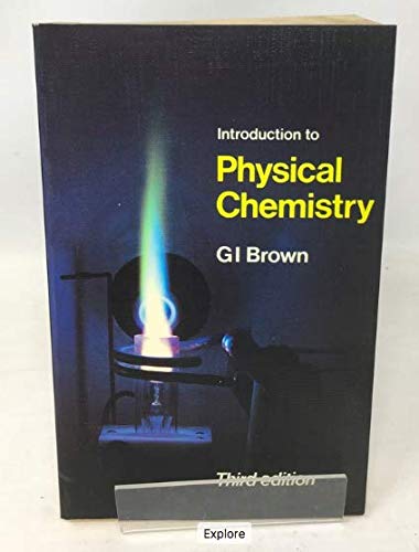 Introduction to Physical Chemistry