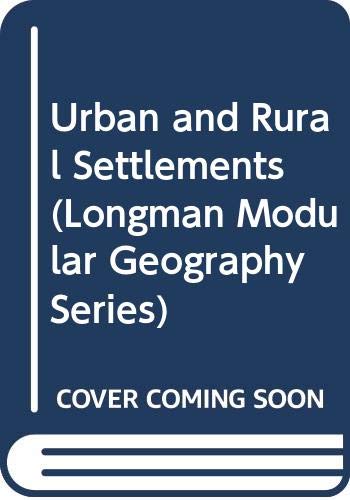 Urban and Rural Settlements
