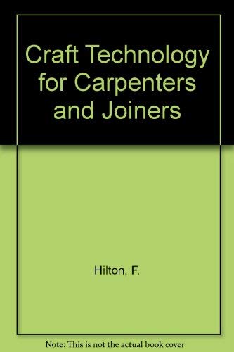 Craft Technology for Carpenters and Joiners