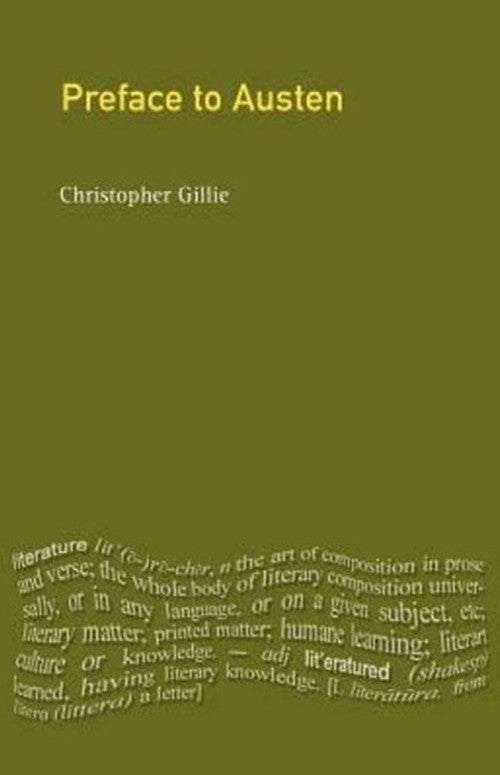 A Preface to Jane Austen