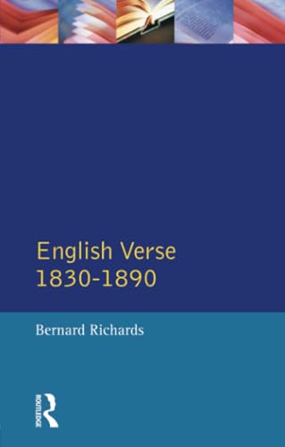English Verse 1830 - 1890
