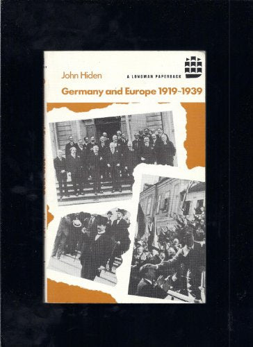 Germany and Europe, 1919-1939