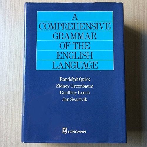 Comprehensive Grammar of the English Language, A New Edition