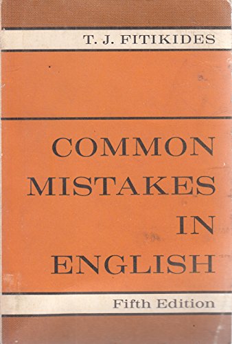 Common Mistakes in English