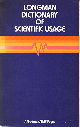 Dictionary of Scientific Usage