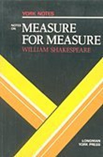 Notes on Shakespeare's Measure for Measure