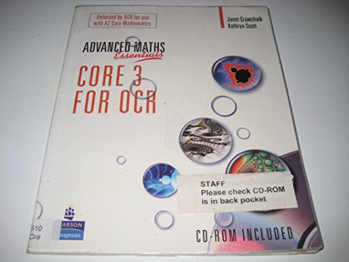 A Level Maths Essentials Core 2 for OCR Book and CD-ROM