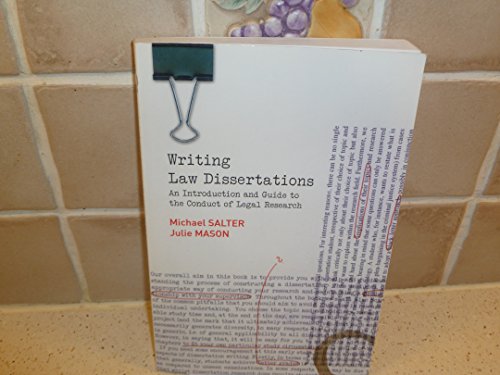 Writing Law Dissertations
