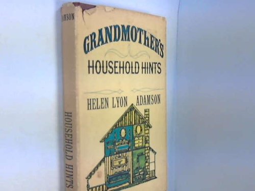 Grandmother's Household Hints