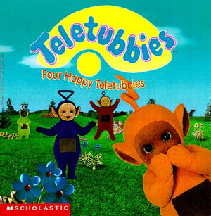 Four Happy Teletubbies
