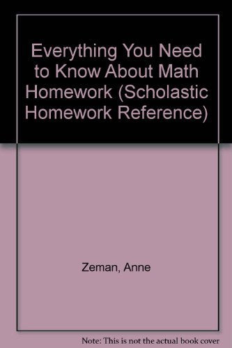 Everything You Need to Know about Math Homework