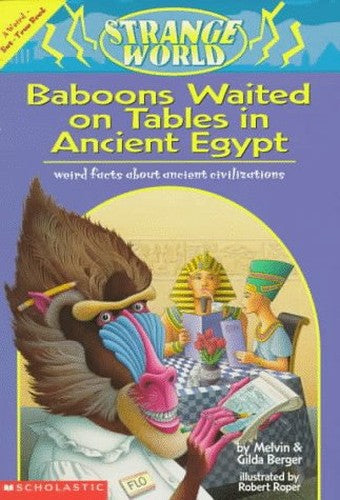 Baboons Waited on Tables in Ancient Egypt
