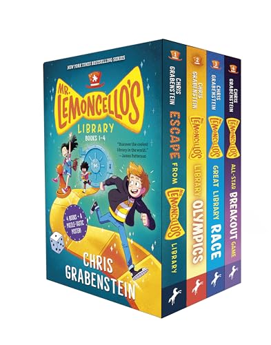 Mr. Lemoncello's Library Books 14 (Boxed Set)