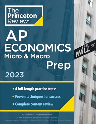 Princeton Review AP Economics Micro & Macro Prep, 2023