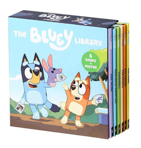 The Bluey 6-Book Library 