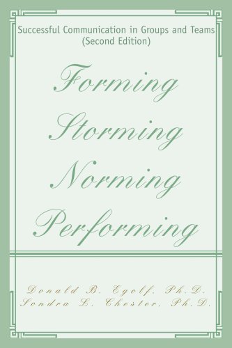 Forming Storming Norming Performing