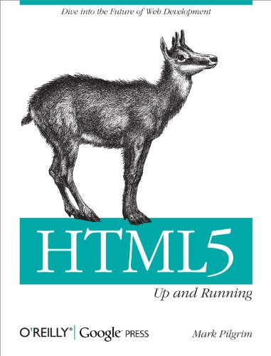 Html5: Up and Running
