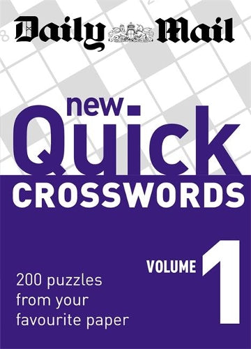New Quick Crossword - Vol 1
