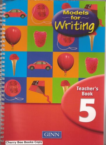 Models for Writing Yr5/P6: Teachers Book