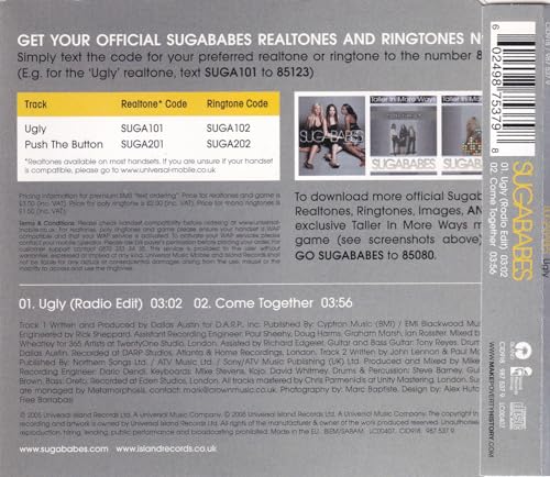 Ugly (CD1)