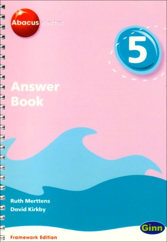 Abacus Evolve Year 5/P6 Answer Book Framework Edition