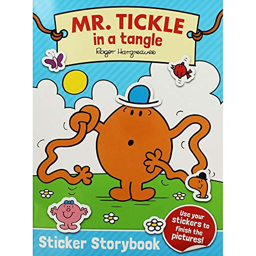Mr. Tickle in a tangle Sticker Storybook