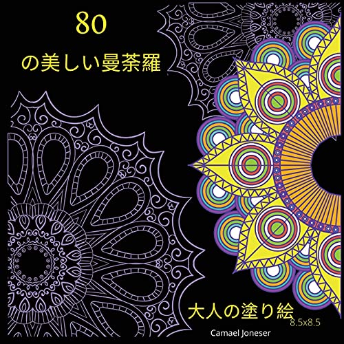 80の美しい曼荼羅 大人の塗り絵