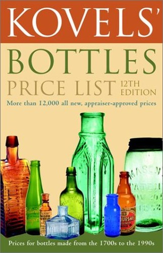 Kovels'Bottles Price List.12th