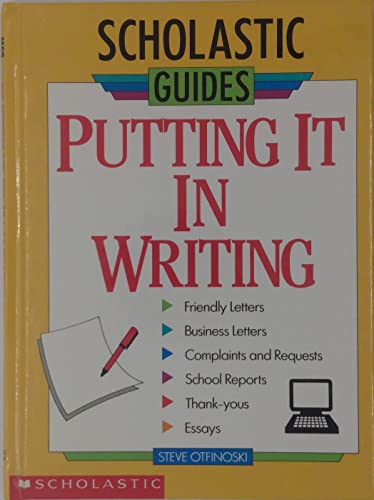 Putting It in Writing