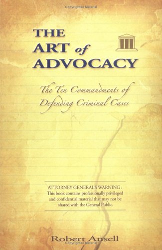 The Art of Advocacy