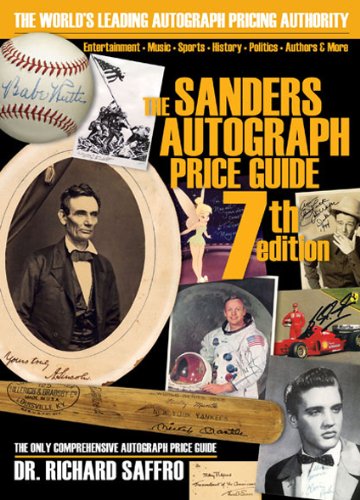 The Sanders Autograph Price Guide