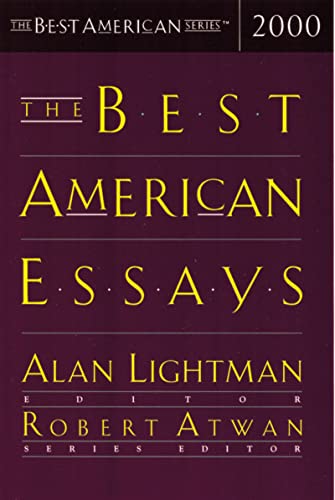 The Best American Essays 2000