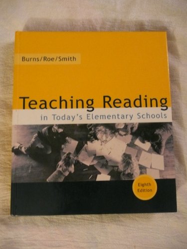 Teaching Reading in Today's Elementary Schools, Eighth Edition