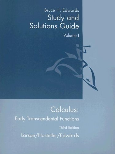 Calculus Eft Ssg V1 3e